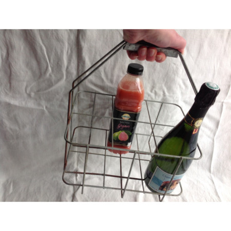 Porte 6 bouteilles "Caddie"