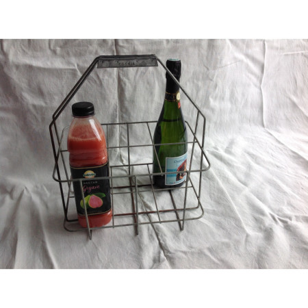 Porte 6 bouteilles "Caddie"
