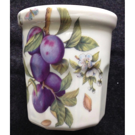 POT À CONFITURE EN PORCELAINE Pillivuyt "PRUNES"
