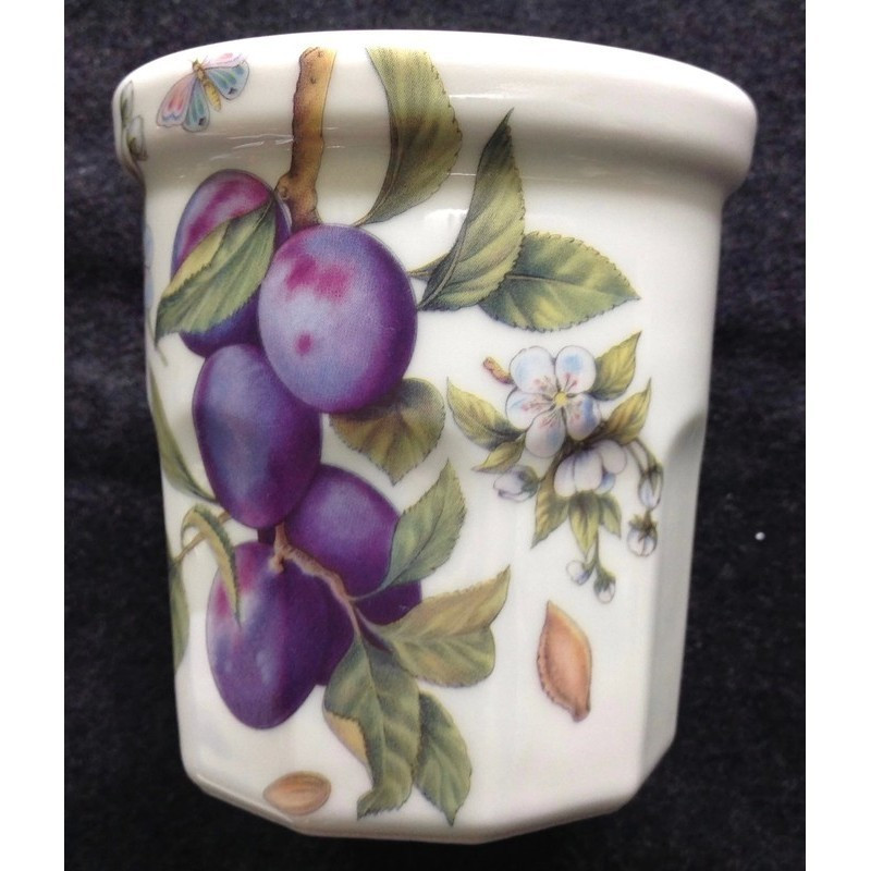 POT À CONFITURE EN PORCELAINE Pillivuyt "PRUNES"