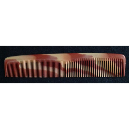 Peigne marbré "marron"