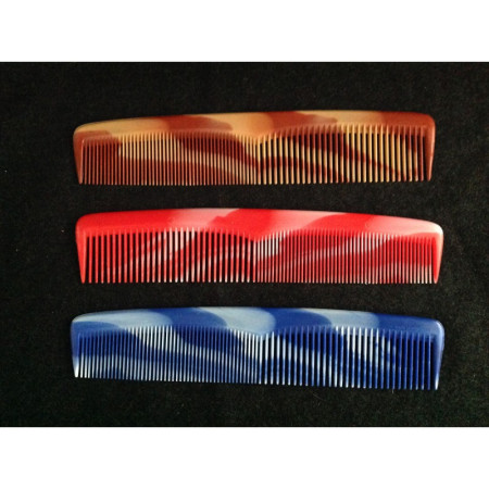 Peigne marbré "marron"