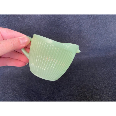 Pot à lait Jane Ray "Fire King - Oven glass" vert menthe