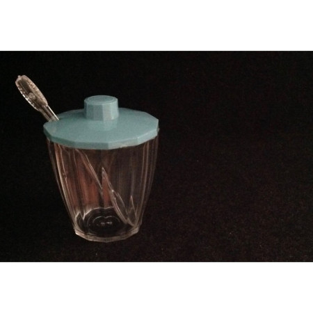 Pot à moutarde - Bleu