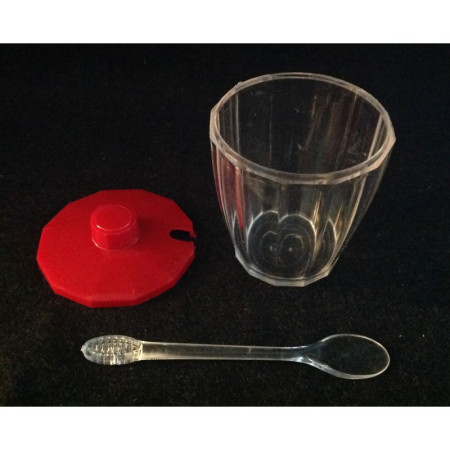 Pot à moutarde - Rouge