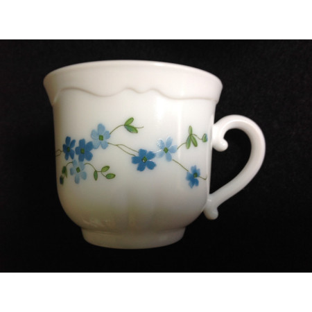 Ensemble 4 tasses café Arcopal - Myosotis