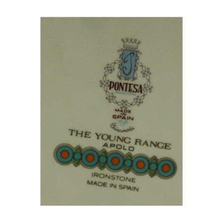 GRAND PLAT - PORCELAINE PONTESA APOLO - 1970