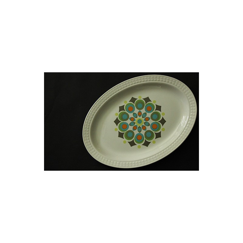 GRAND PLAT - PORCELAINE PONTESA APOLO - 1970