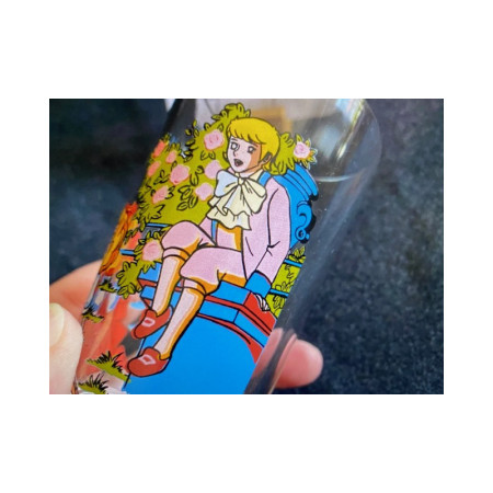 VERRE MOUTARDE "Candy et le Prince" - Toei animation - 1978
