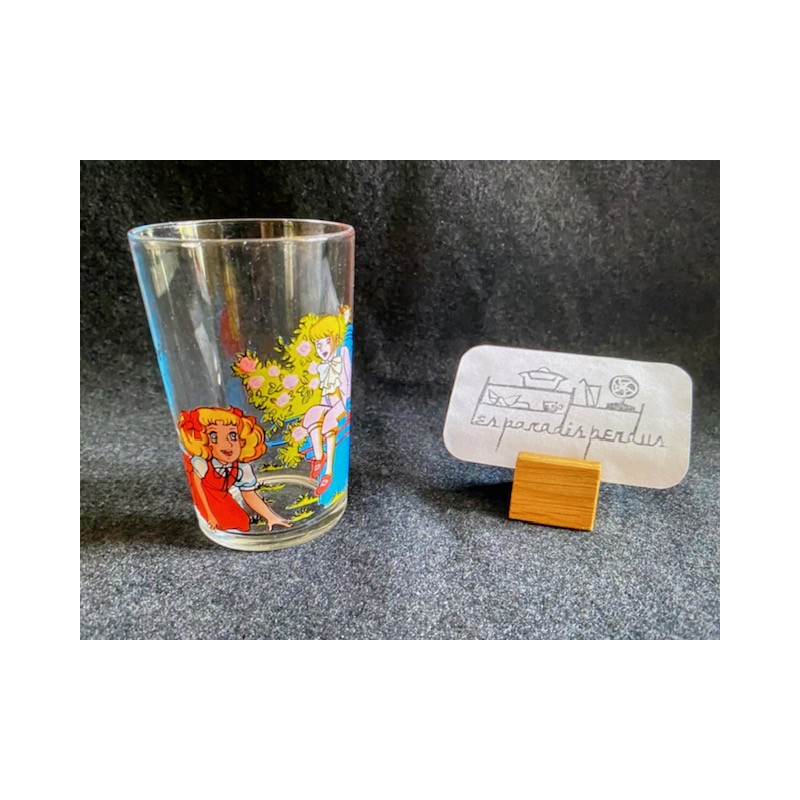 VERRE MOUTARDE "Candy et le Prince" - Toei animation - 1978