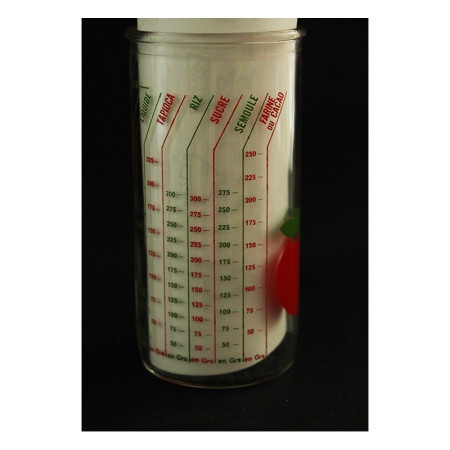 Verre mesureur POMMES "Henkel" 1970