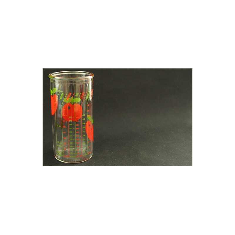Verre mesureur POMMES "Henkel" 1970