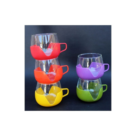 TASSE NEGRITA MELITA ROUGE