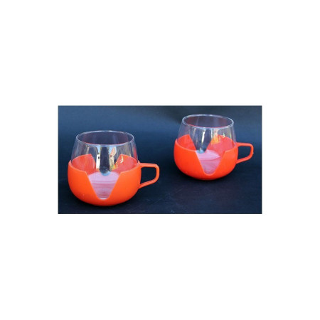 Tasse Melita Negrita orange vif