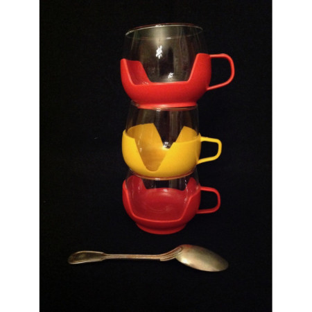 Tasse Melita Negrita orange foncé