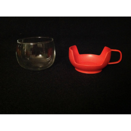 Tasse Melita Negrita orange foncé