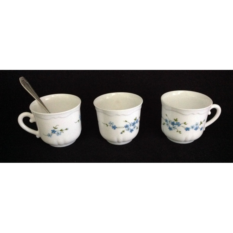Tasse à chocolat - Arcopal Myosotis 1980