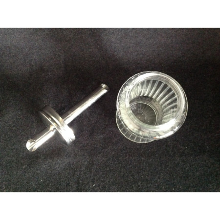Sucrier verseur - verre & Inox