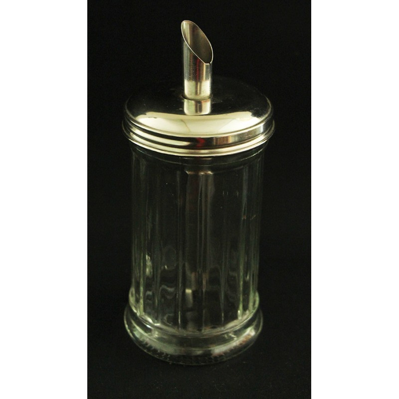 SUCRIER EN VERRE ET INOX