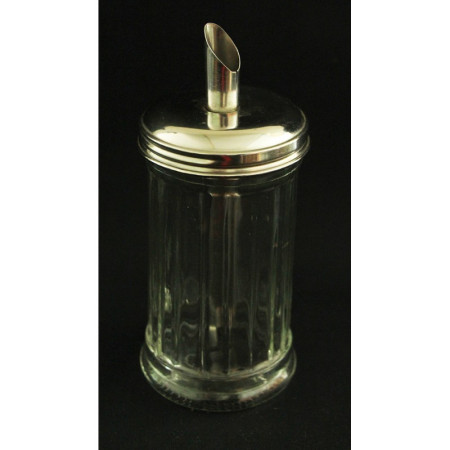 SUCRIER EN VERRE ET INOX