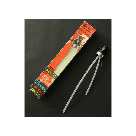 SIPHON "SERTO" NOIR VINTAGE EN BOITE D'ORIGINE