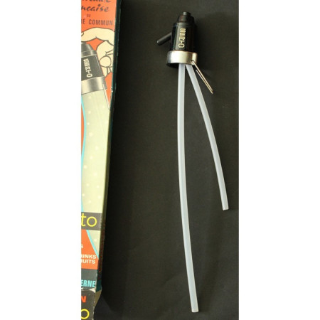 SIPHON "SERTO" NOIR VINTAGE EN BOITE D'ORIGINE