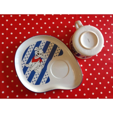 SET PETIT-DÉJEUNER 101 DALMATIENS BLEU