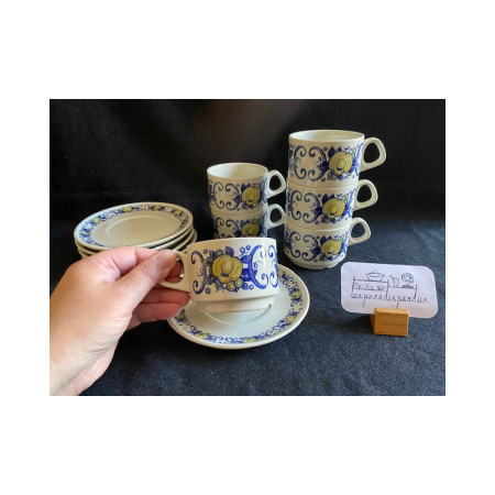 Service à chocolat - Cadiz pour Villeroy & Boch - vintage 1970