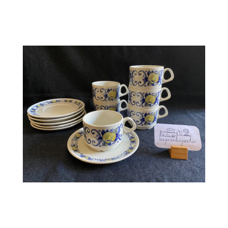 Service à chocolat - Cadiz pour Villeroy & Boch - vintage 1970