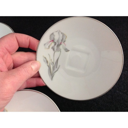 SERVICE À CAFÉ PORCELAINE "IRIS"