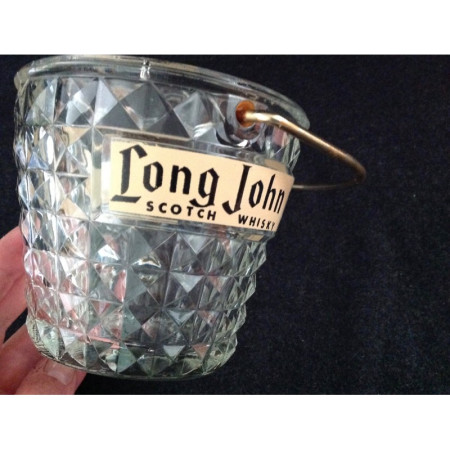 Seau à glaçons "Long John - Scotch Whisky"