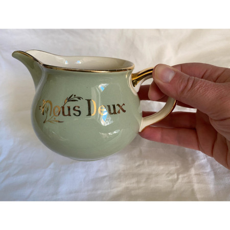 Pot à lait vert céladon "Nous deux" Villeroy & Boch