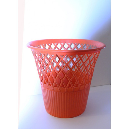 CORBEILLE A PAPIERS "Orange" 1970