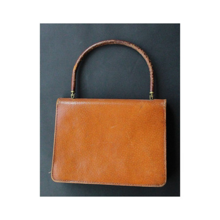 SAC ANCIEN EN CUIR - 1950