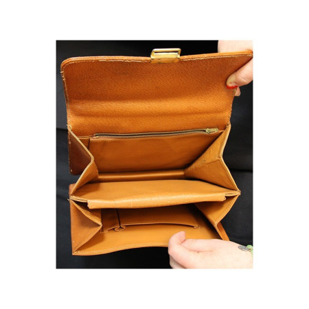 SAC ANCIEN EN CUIR - 1950