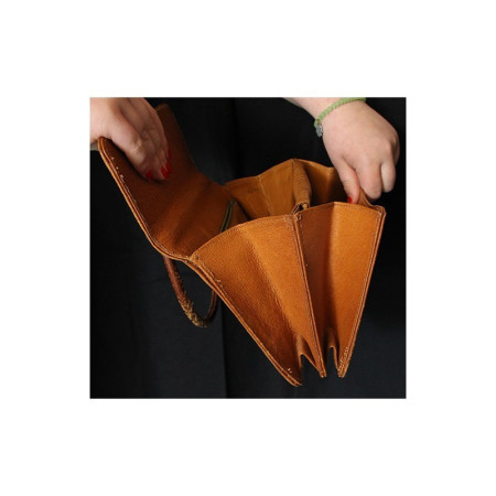 SAC ANCIEN EN CUIR - 1950
