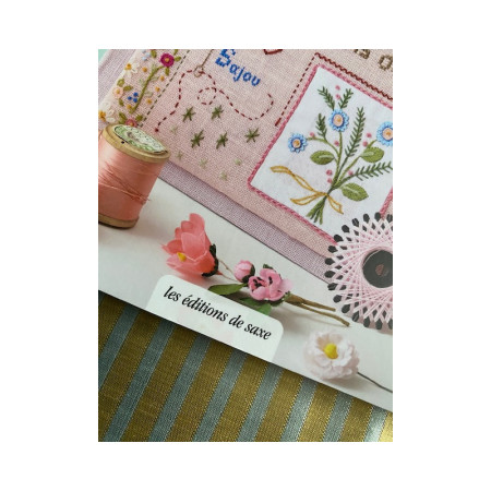 Livre "Accessoires brodés - Univers SAJOU" - Marie SUAREZ