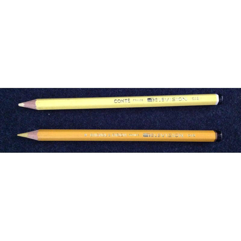 Crayon CONTE France "Télévision" - Jaune
