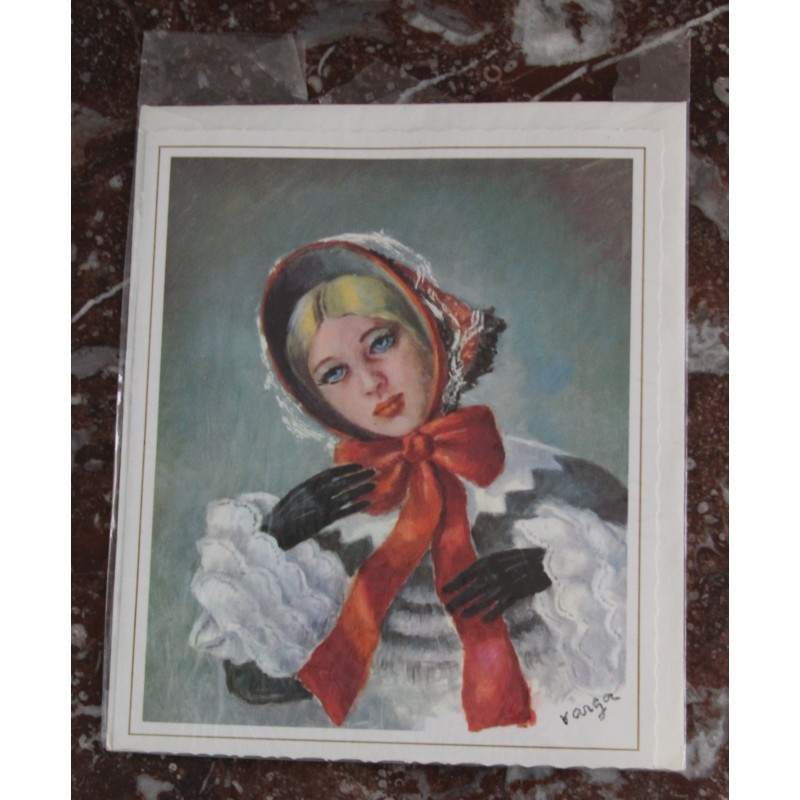 Lot 4 cartes "Marie bonheur"