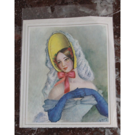 Lot 4 cartes "Marie bonheur"