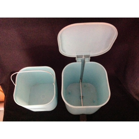 Poubelle salle de bain "Syla" baby blue