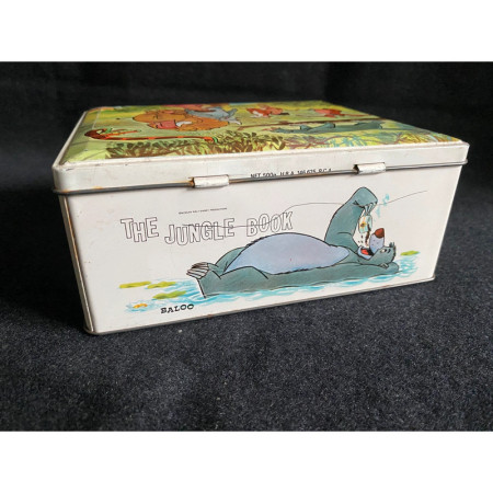 Boîte publicitaire "Cafés Rombouts" Le livre de la jungle-Disney