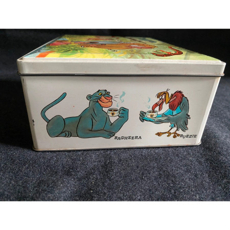 Boîte publicitaire "Cafés Rombouts" Le livre de la jungle-Disney