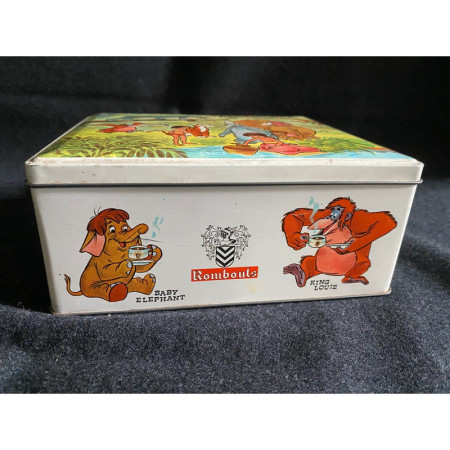 Boîte publicitaire "Cafés Rombouts" Le livre de la jungle-Disney