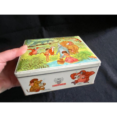 Boîte publicitaire "Cafés Rombouts" Le livre de la jungle-Disney