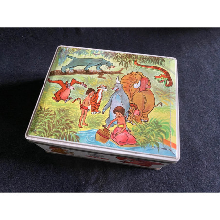 Boîte publicitaire "Cafés Rombouts" Le livre de la jungle-Disney
