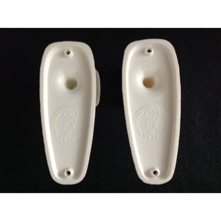 LOT DE 2 PATÈRES BLANCHES SYLA