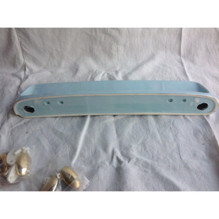 Ensemble de salle de bain bleu nacré