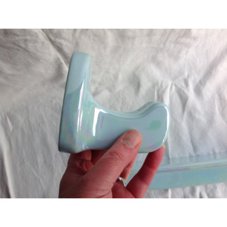 Ensemble de salle de bain bleu nacré