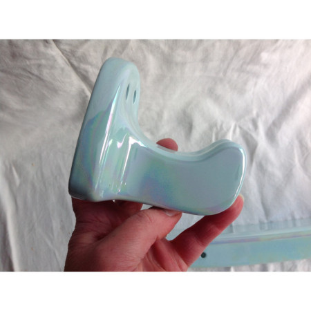 Ensemble de salle de bain bleu nacré